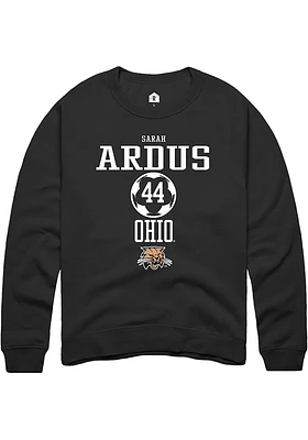 Sarah Ardus Rally Ohio Bobcats Mens NIL Sport Icon Long Sleeve Crew Sweatshirt