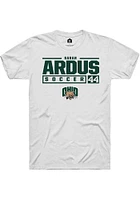 Sarah Ardus Ohio Bobcats Rally NIL Stacked Box Short Sleeve T Shirt
