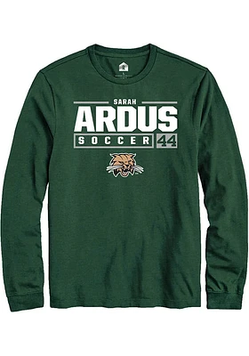 Sarah Ardus Ohio Bobcats Rally NIL Stacked Box Long Sleeve T Shirt