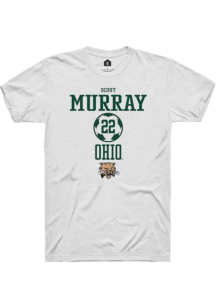 Scout Murray Ohio Bobcats Rally NIL Sport Icon Short Sleeve T Shirt