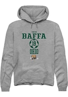 Tavyn Baffa  Rally Ohio Bobcats Mens Graphite NIL Sport Icon Long Sleeve Hoodie