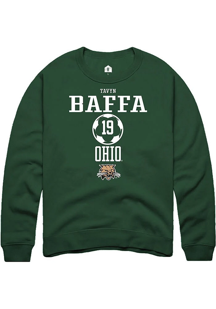 Tavyn Baffa Rally Ohio Bobcats Mens NIL Sport Icon Long Sleeve Crew Sweatshirt