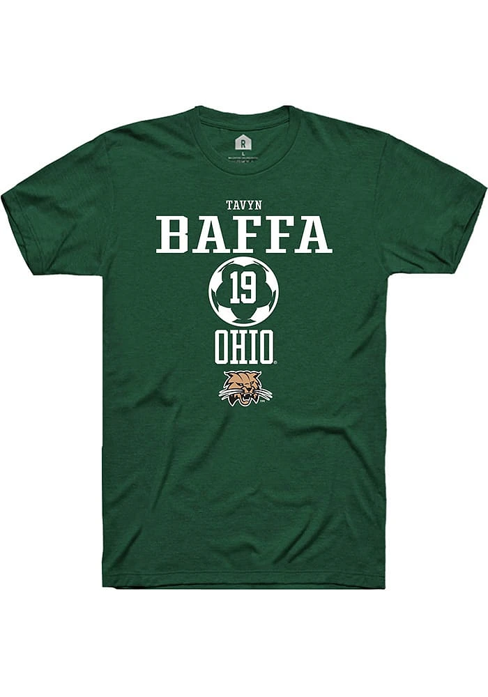 Tavyn Baffa Ohio Bobcats Rally NIL Sport Icon Short Sleeve T Shirt