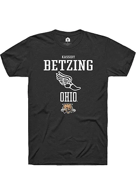 Kassidy Betzing Ohio Bobcats Rally NIL Sport Icon Short Sleeve T Shirt