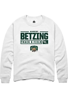 Kassidy Betzing Rally Ohio Bobcats Mens NIL Stacked Box Long Sleeve Crew Sweatshirt