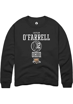 Caitlin O’Farrell Rally Ohio Bobcats Mens NIL Sport Icon Long Sleeve Crew Sweatshirt