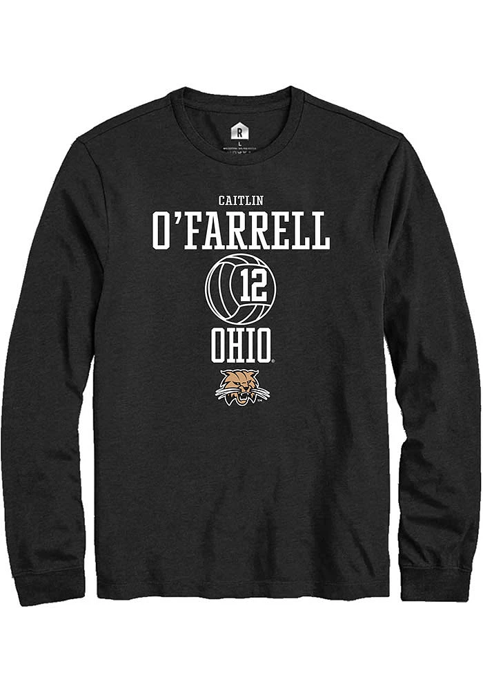 Caitlin O’Farrell Ohio Bobcats Rally NIL Sport Icon Long Sleeve T Shirt