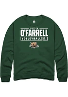 Caitlin O’Farrell Rally Ohio Bobcats Mens NIL Stacked Box Long Sleeve Crew Sweatshirt