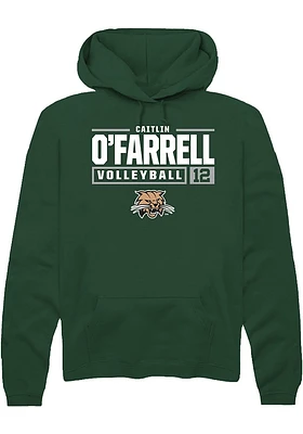 Caitlin O’Farrell Rally Ohio Bobcats Mens NIL Stacked Box Long Sleeve Hoodie