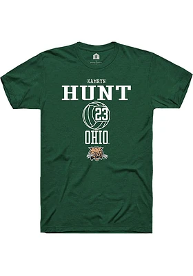 Kamryn Hunt Ohio Bobcats Rally NIL Sport Icon Short Sleeve T Shirt