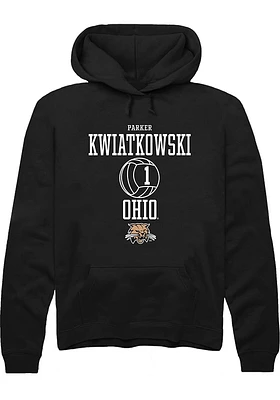 Parker Kwiatkowski Rally Ohio Bobcats Mens NIL Sport Icon Long Sleeve Hoodie