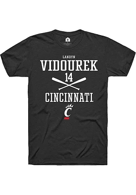 Landyn Vidourek Cincinnati Bearcats Rally NIL Sport Icon Short Sleeve T Shirt