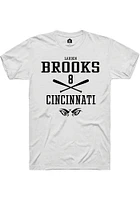 Lauden Brooks Cincinnati Bearcats Rally NIL Sport Icon Short Sleeve T Shirt