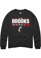 Lauden Brooks Rally Cincinnati Bearcats Mens NIL Stacked Box Long Sleeve Crew Sweatshirt