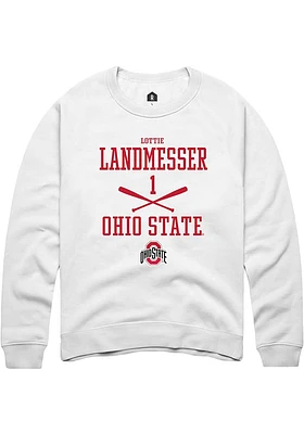 lottie landmesser Rally Ohio State Buckeyes Mens NIL Sport Icon Long Sleeve Crew Sweatshi