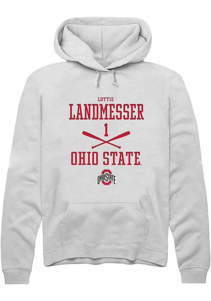 lottie landmesser Rally Ohio State Buckeyes Mens NIL Sport Icon Long Sleeve Hoodie