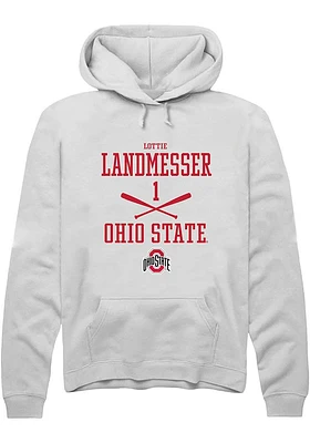 lottie landmesser Rally Ohio State Buckeyes Mens NIL Sport Icon Long Sleeve Hoodie