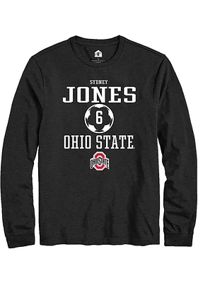 Sydney Jones Ohio State Buckeyes Rally NIL Sport Icon Long Sleeve T Shirt