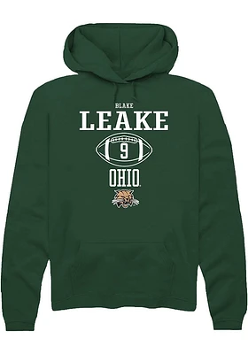 Blake Leake Rally Ohio Bobcats Mens NIL Sport Icon Long Sleeve Hoodie