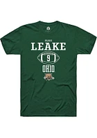 Blake Leake Ohio Bobcats Rally NIL Sport Icon Short Sleeve T Shirt