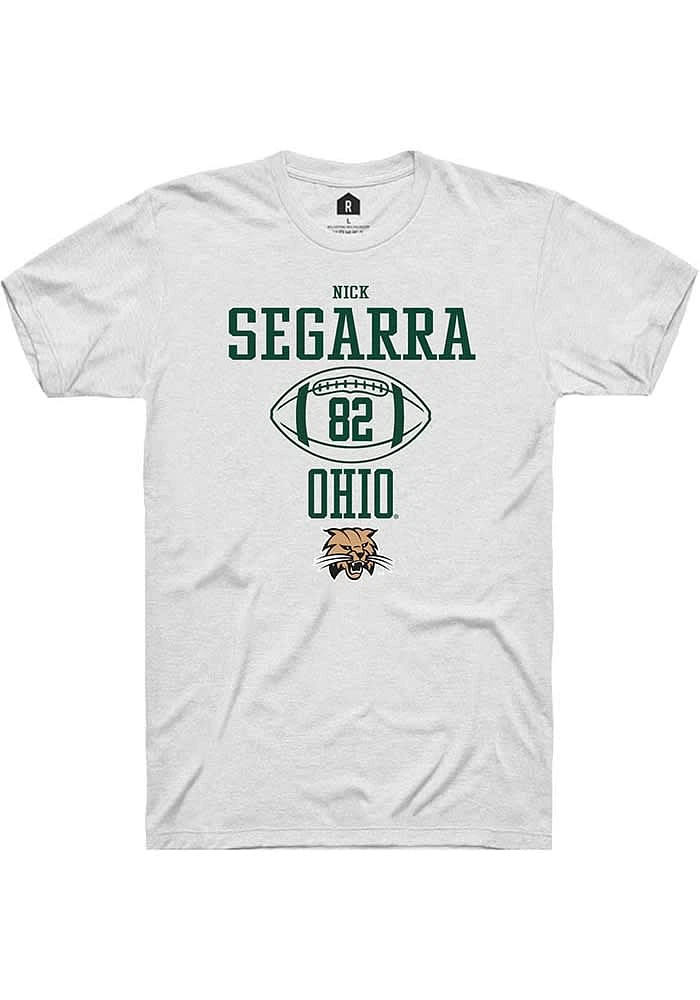 Nick Segarra Ohio Bobcats Rally NIL Sport Icon Short Sleeve T Shirt