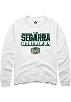 Nick Segarra Rally Ohio Bobcats Mens NIL Stacked Box Long Sleeve Crew Sweatshirt