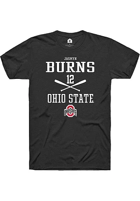 Jasmyn Burns Ohio State Buckeyes Rally NIL Sport Icon Short Sleeve T Shirt