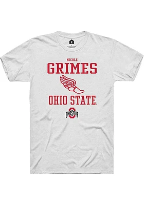 Nicole Grimes Ohio State Buckeyes Rally NIL Sport Icon Short Sleeve T Shirt