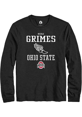 Nicole Grimes Ohio State Buckeyes Rally NIL Sport Icon Long Sleeve T Shirt