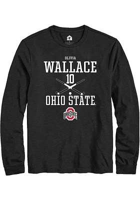 Olivia Wallace Ohio State Buckeyes Rally NIL Sport Icon Long Sleeve T Shirt