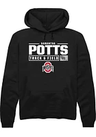 Samantha Potts Rally Ohio State Buckeyes Mens NIL Stacked Box Long Sleeve Hoodie