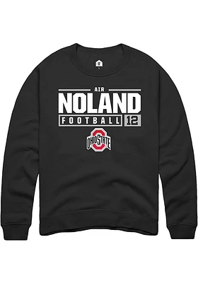 Prentiss Air Noland Rally Ohio State Buckeyes Mens NIL Stacked Box Long Sleeve Crew Sweat