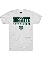 CJ Doggette Ohio Bobcats Rally NIL Stacked Box Short Sleeve T Shirt