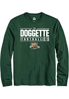 CJ Doggette Ohio Bobcats Rally NIL Stacked Box Long Sleeve T Shirt