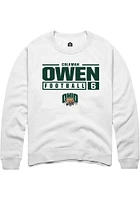 Coleman Owen Rally Ohio Bobcats Mens NIL Stacked Box Long Sleeve Crew Sweatshirt