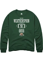 Davion Weatherspoon Rally Ohio Bobcats Mens NIL Sport Icon Long Sleeve Crew Sweatshirt