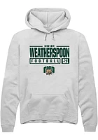 Davion Weatherspoon Rally Ohio Bobcats Mens NIL Stacked Box Long Sleeve Hoodie