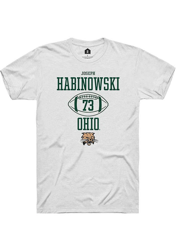 Joseph Habinowski Ohio Bobcats Rally NIL Sport Icon Short Sleeve T Shirt