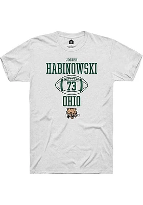 Joseph Habinowski Ohio Bobcats Rally NIL Sport Icon Short Sleeve T Shirt