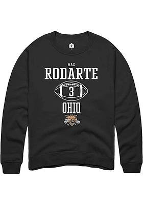 Max Rodarte Rally Ohio Bobcats Mens NIL Sport Icon Long Sleeve Crew Sweatshirt