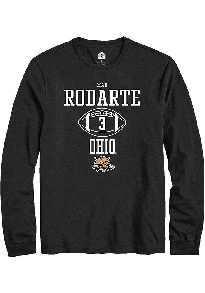 Max Rodarte Ohio Bobcats Rally NIL Sport Icon Long Sleeve T Shirt