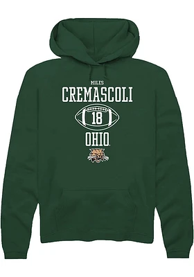 Miles Cremascoli Rally Ohio Bobcats Mens NIL Sport Icon Long Sleeve Hoodie