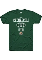 Miles Cremascoli Ohio Bobcats Rally NIL Sport Icon Short Sleeve T Shirt