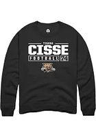 Tigana Cisse Rally Ohio Bobcats Mens NIL Stacked Box Long Sleeve Crew Sweatshirt