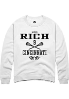 Alexis Rich Rally Cincinnati Bearcats Mens NIL Sport Icon Long Sleeve Crew Sweatshirt