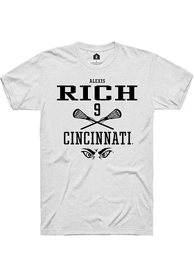 Alexis Rich Cincinnati Bearcats Rally NIL Sport Icon Short Sleeve T Shirt