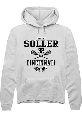 Caroline Soller Rally Cincinnati Bearcats Mens NIL Sport Icon Long Sleeve Hoodie