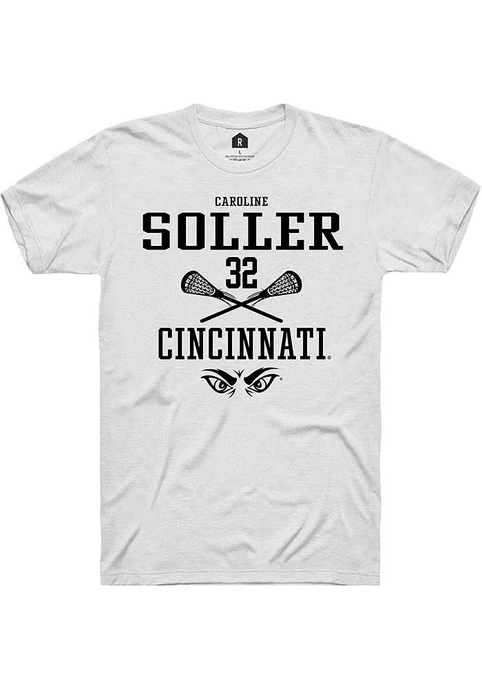 Caroline Soller Cincinnati Bearcats Rally NIL Sport Icon Short Sleeve T Shirt