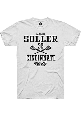 Caroline Soller Cincinnati Bearcats Rally NIL Sport Icon Short Sleeve T Shirt