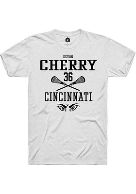 Devon Cherry Cincinnati Bearcats Rally NIL Sport Icon Short Sleeve T Shirt